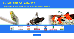 Desktop Screenshot of animaleriedelarance-lamadeleine.com