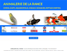 Tablet Screenshot of animaleriedelarance-lamadeleine.com